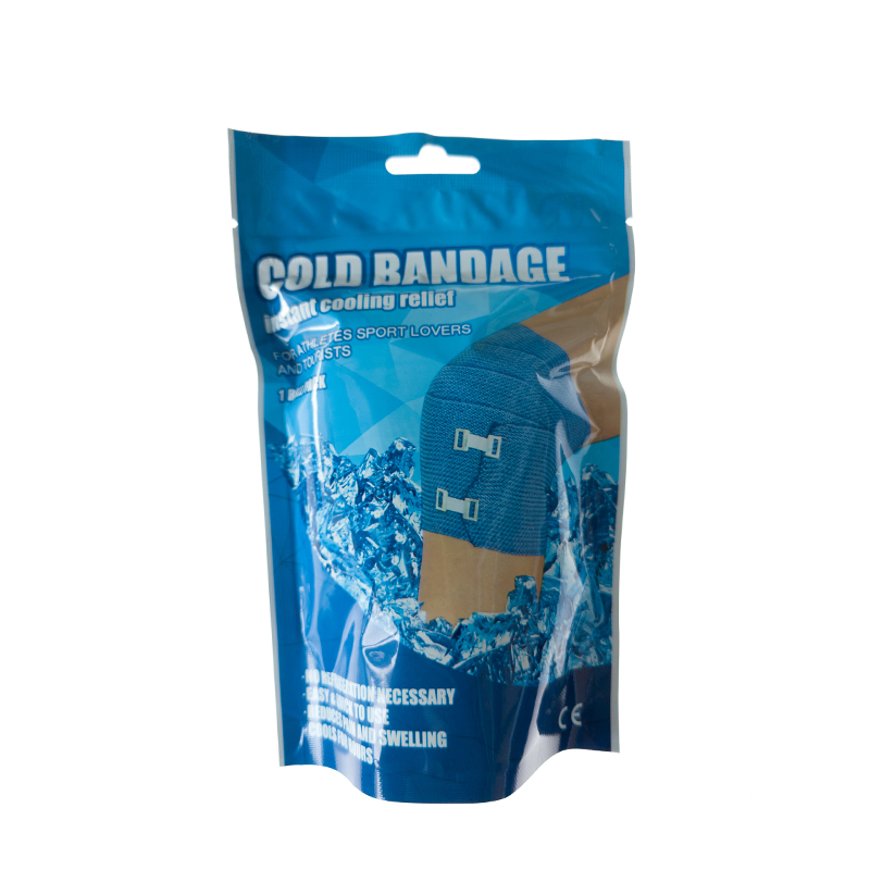 First Aid Pain Relief Ice Cooling and Compression Elasticated Cold Cool Bandage