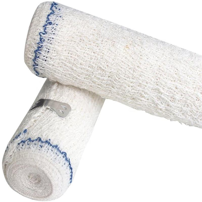 Wholesale Crepe Elastic Bandage Fixation Conforming Stretch Bandage Sterile Cotton Crepe Bandage