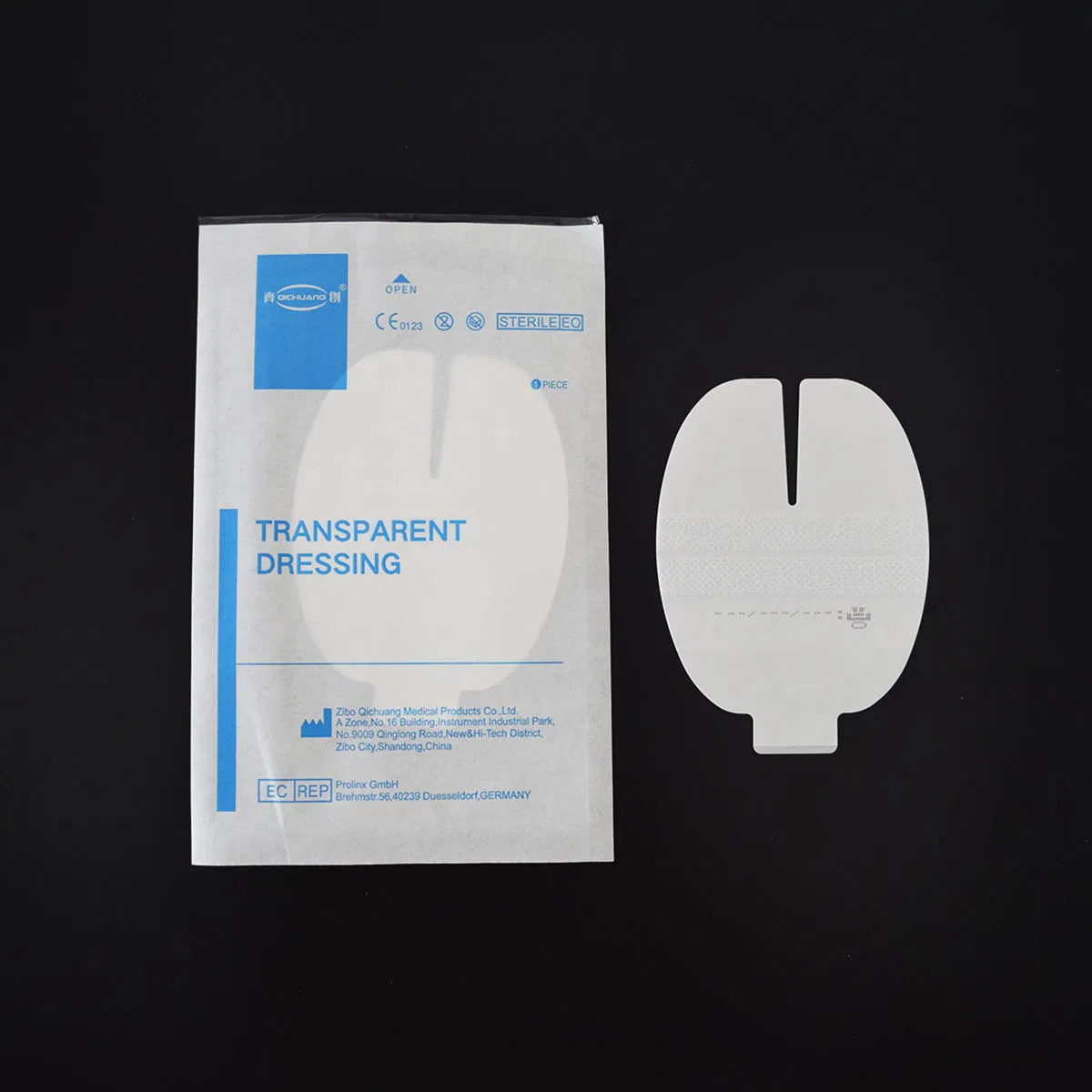 Transparent PU Semi-Permeable Film Dressing for IV Cannula Fixing