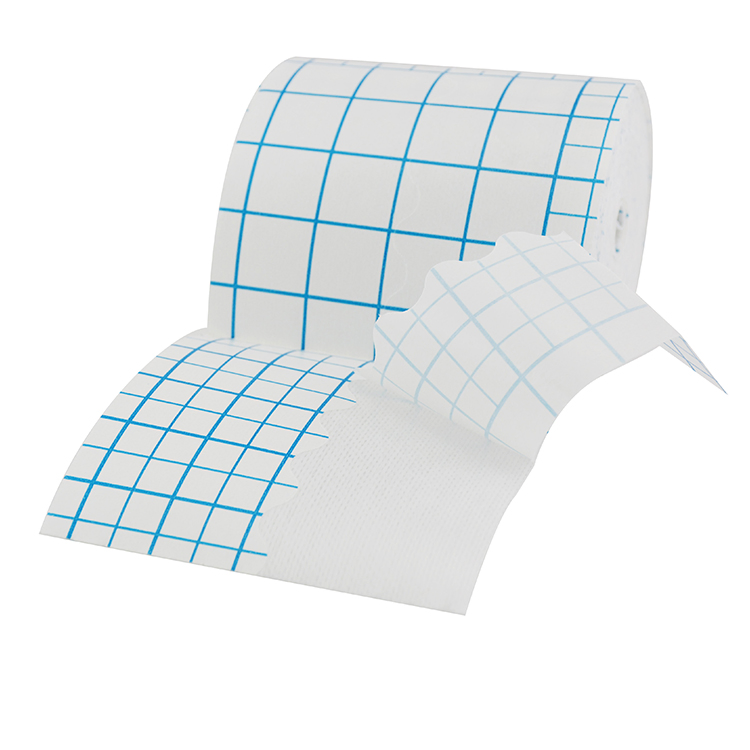 Surgical Wound Dressing Roll Fabric Non Woven Adhesive Fixing Tape Rolls