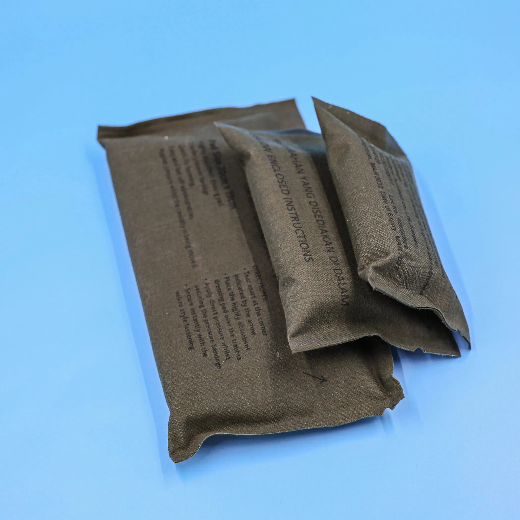 Emergency Bandage, Compression Trauma Wound Dressing Bandage, Medical Sterile Vacuum Sealed