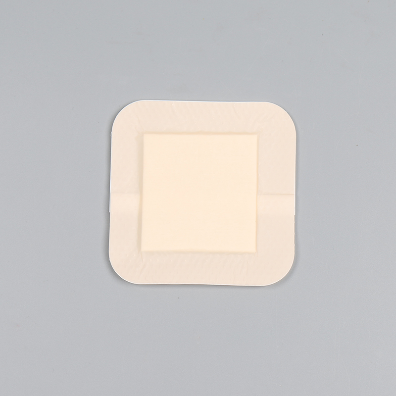 Medical Sterile Surgical Wound Care Silicone Bordered Foam Dressing 15cm X 15cm