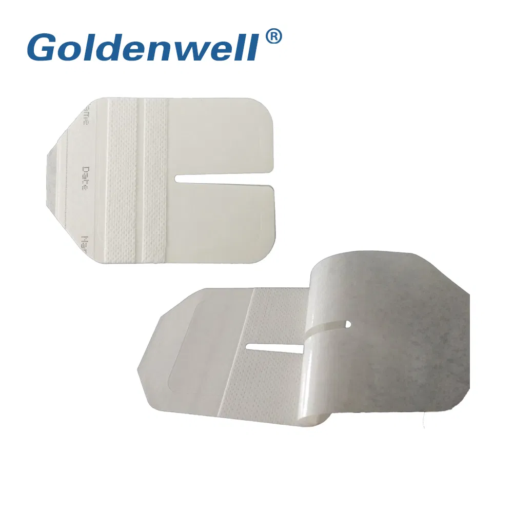 Transparent Semi-Permeable Medical Sterile Infusion Wound Dressing for Catheter Fixing