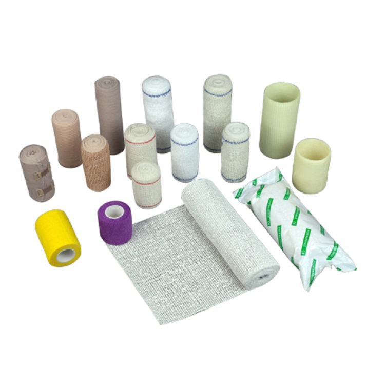 Medical First Aid Tubular Triangular Pop Orthopedic Casting Cast Padding Conforming Gauze Self Adhesive Pop Cohesive Elastic Crepe Bandage with CE ISO