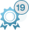 100 plus countries served icon