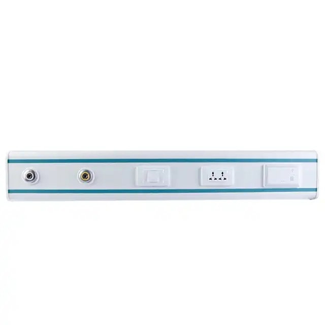 Aluminum Alloy Modular Medical Gas Supply Horizontal Bed Head Unit