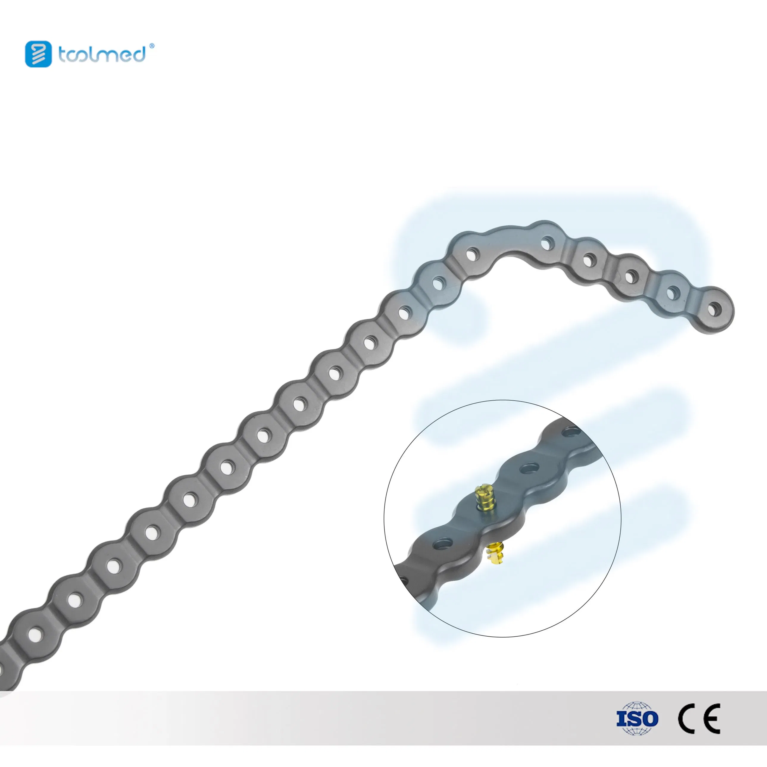 Cmf Locking Maxillofacial Plates and Screws Titanium Mesh Neurosurgery Maxillofacial Skull Reconstructive Surgery