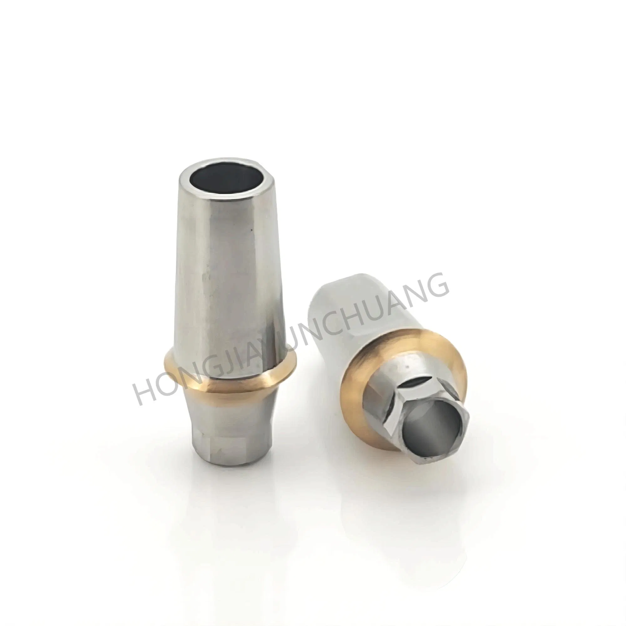 Dental Straight Abutment for Osstem Implants - Grade 5 Titanium Precision Milled