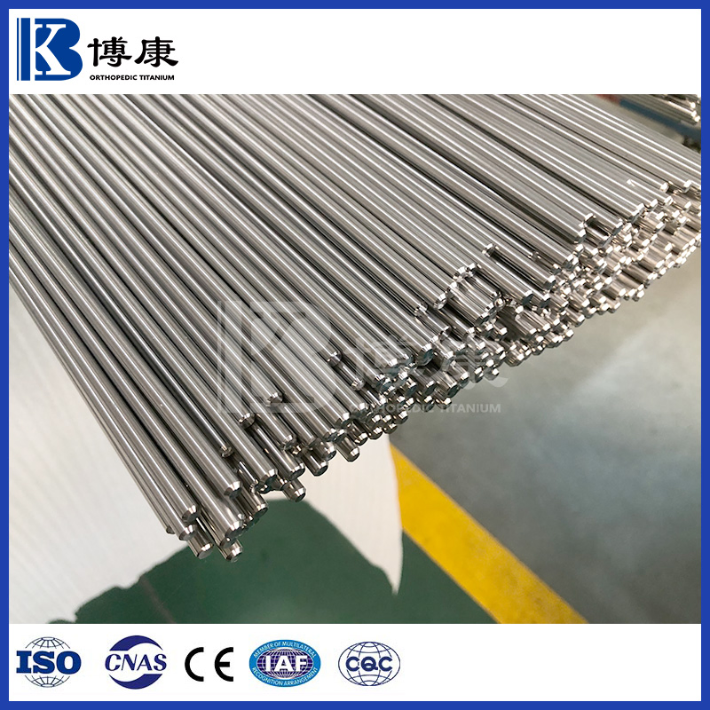 Medical Grade Pure Titanium Rod ASTM F67 for Surgical Implants