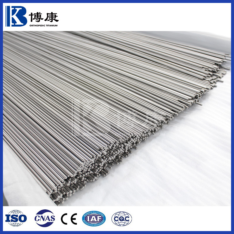Medical Implant Grade Titanium Round Bar Surgical Orthopedic Titanium Material