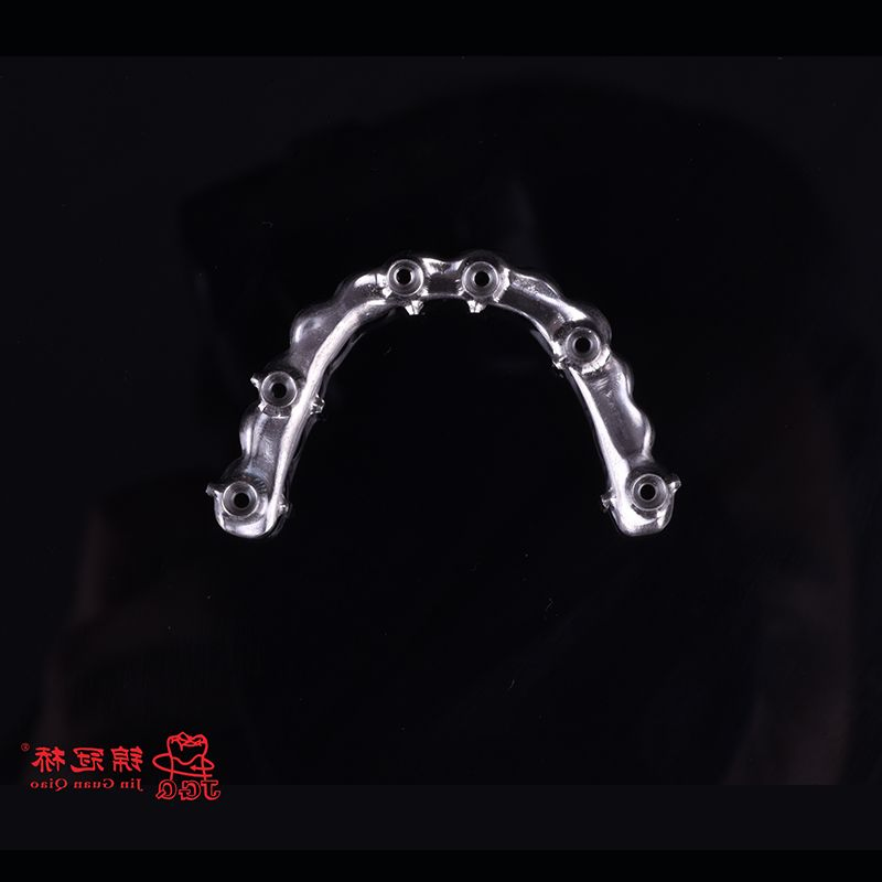 Dental Digital Titanium Implant Bar Malong Bridge with High 3D Printing Technology China Dental Laboratory