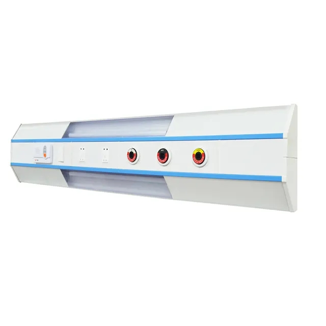 OEM Aluminum Alloy Modular Medical Gas Supply Horizontal Bed Head Unit