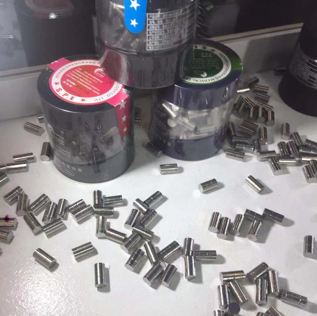 S. P. E Cobalt Chromium Dental Alloys