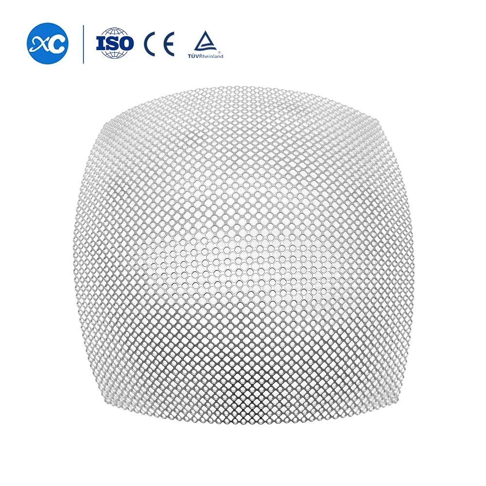 Anatomical 2D Round Hole Metal Maxillofacial Cranial Skull Surgerical Titanium Mesh