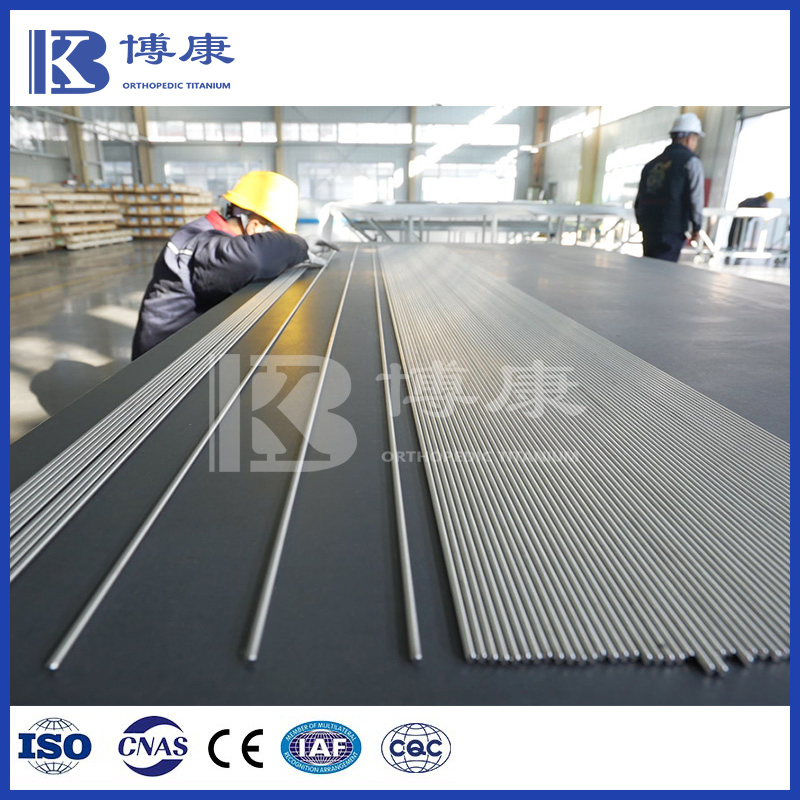 Medical-Grade Titanium-Zirconium Ti15zr Alloy Rod for Minimally Invasive Dental Implants