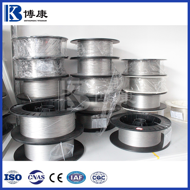 Medical Grade Nitinol Wire Shape Memory Nickel Titanium Alloy Wire