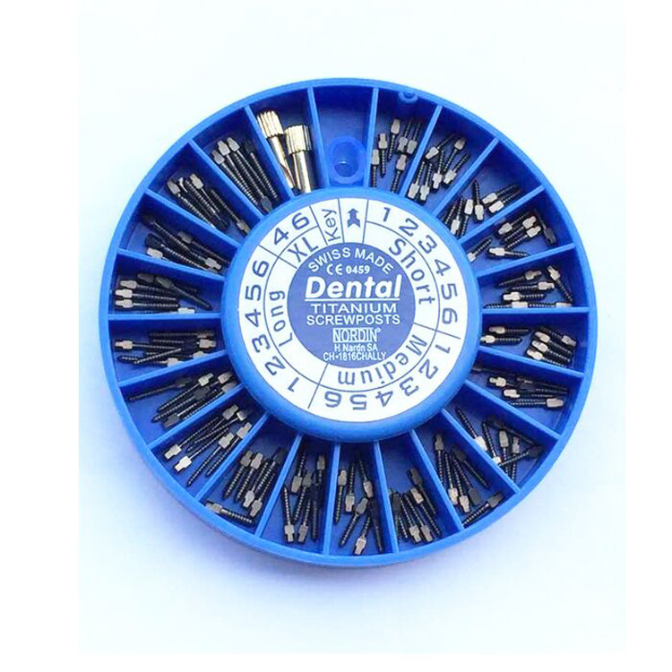 Dental Implants Orthodontic Assorted Conical Screw Posts Kits Refill 120PCS/240PCS
