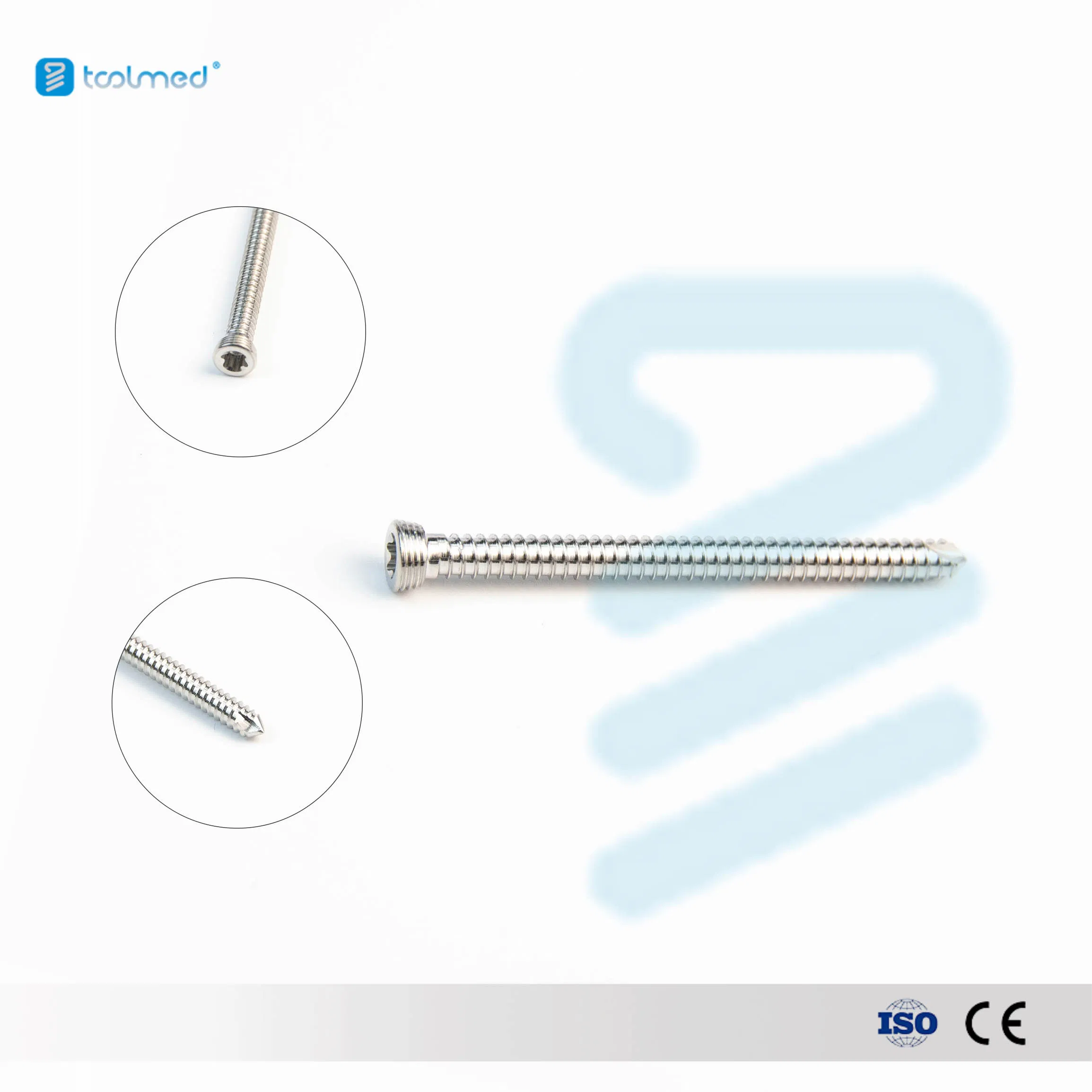 Durable Orthopedic Stainless Steel Locking Screws for Dog Veterinary Use for Pet Care