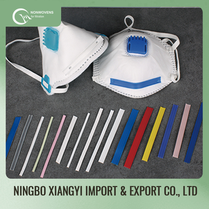 Single Core Plastic Medical Nose Clip for Nonwoven Surgical Mask