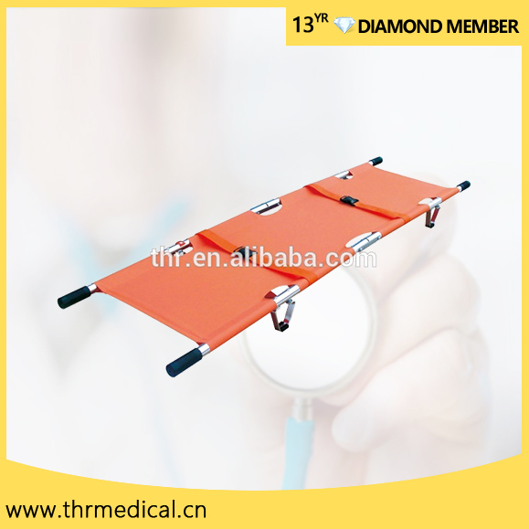 Thr-1f1 Hospital Medical Aluminum Alloy Foldaway Stretc