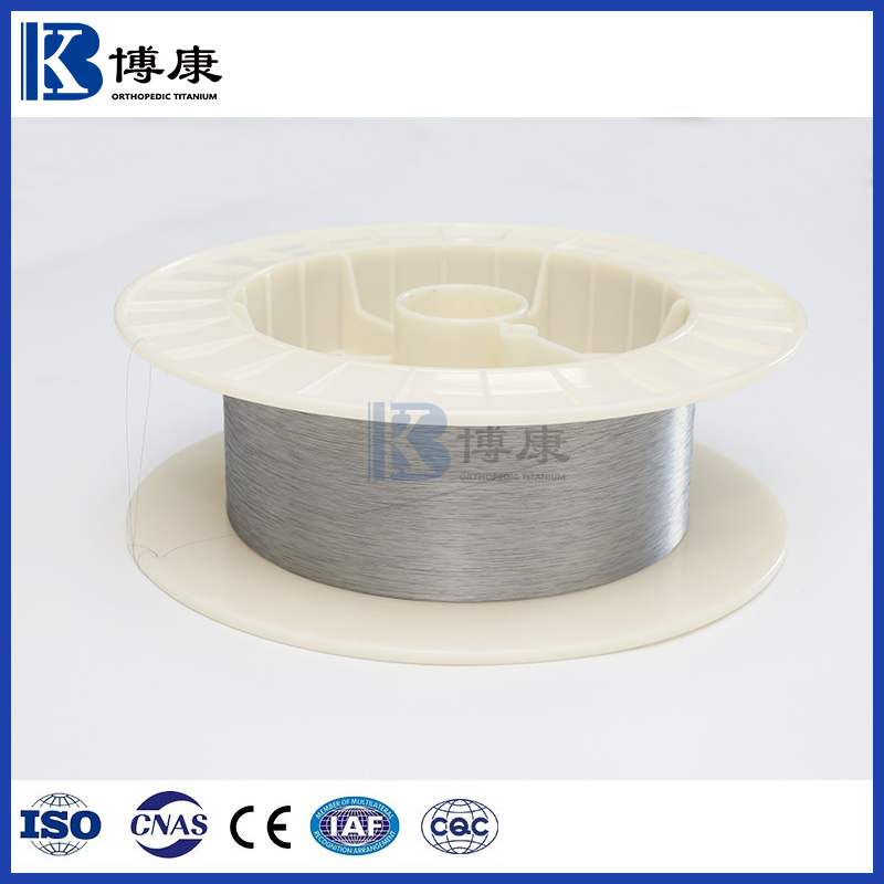 Superelastic Nitinol Wire ASTM F2063 Shape Memory Nickel Titanium Wire