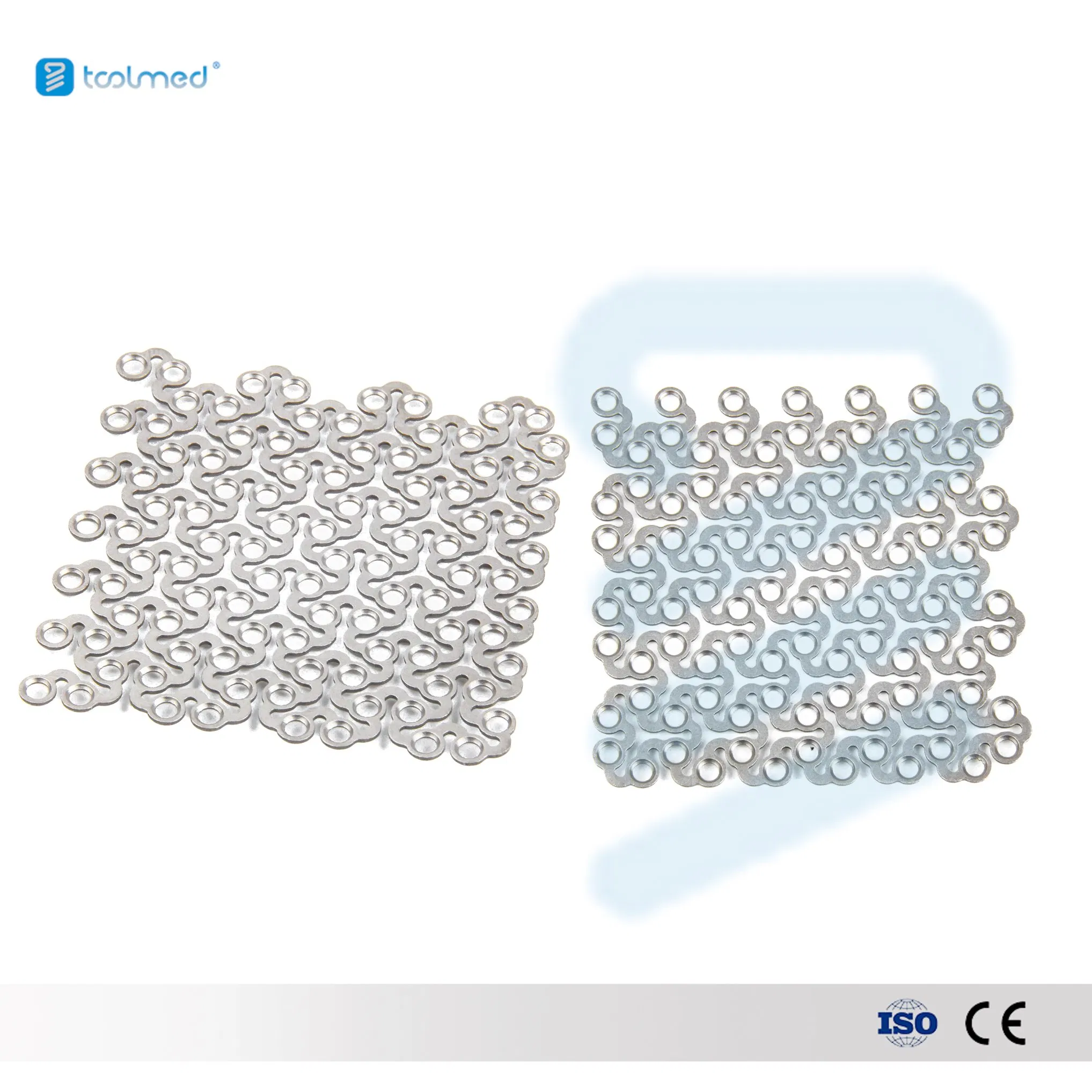 Grade Medical Titanium Mesh Implant Surgical Instruments for Maxillofacial Craniofacial Skull Surgery