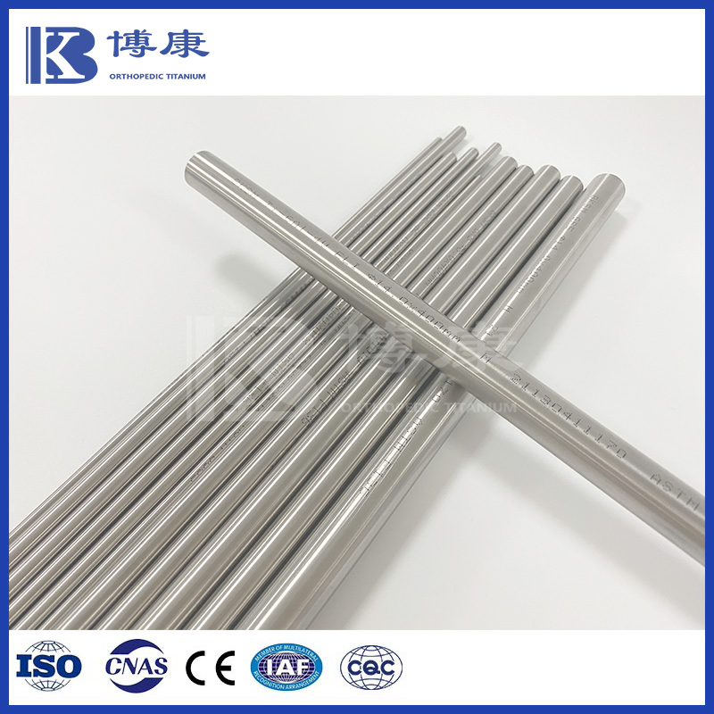Surgical Implants Titanium Products Medical Grade Round Titanium Alloy Bars