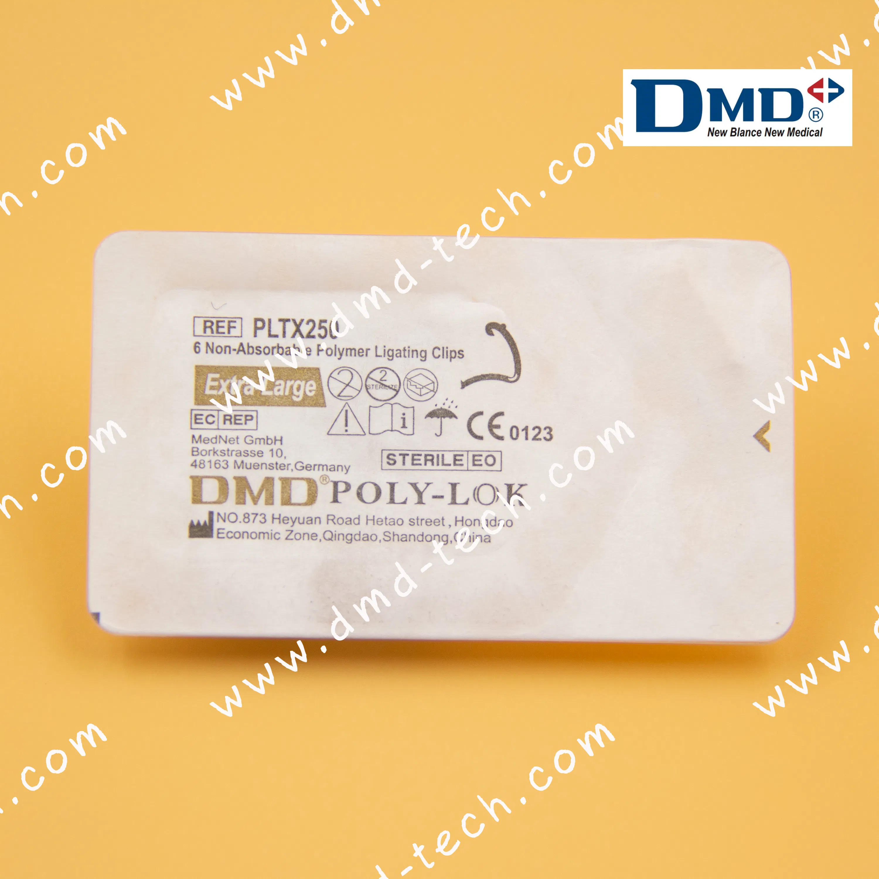 Laparoscopy Surgical Clip with DMD Trademark for Safe Use