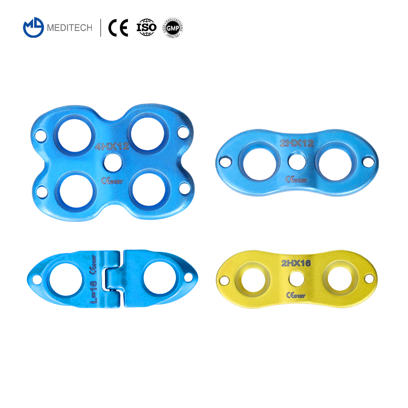 Orthopedic Implant Titanium Compression Locking Plate Pediatric Eight-Plate Guided Growth