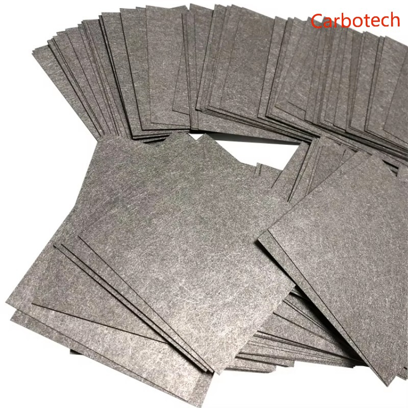 0.2-3.5mm Thickness Titanium Fiber Fabric Flow Battery Titanium Fiber Sintered