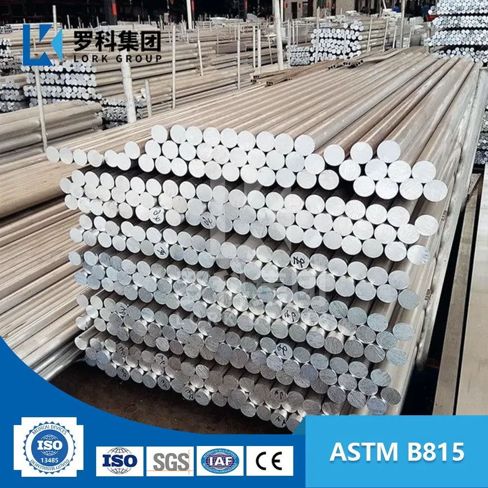 Lork Custom ASTM B815 Cobalt-Chromium-Nickel-Molybdenum-Tungsten Alloy (UNS R31233) Rod for Medical Material Ultimet 720 Alloy Bar