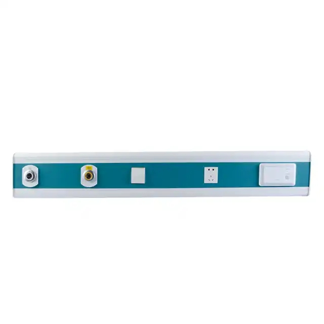 Aluminum Alloy Modular Medical Gas Supply Horizontal Bed Head Unit