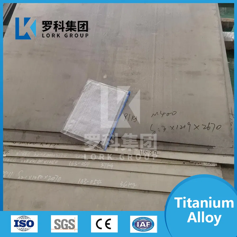Lork Custom ASTM F-67/Uns R50250 Titanium Alloy Sheet for Airframe Components 99.99% Pure Titanium Grade 1 Titanium Alloy Plate