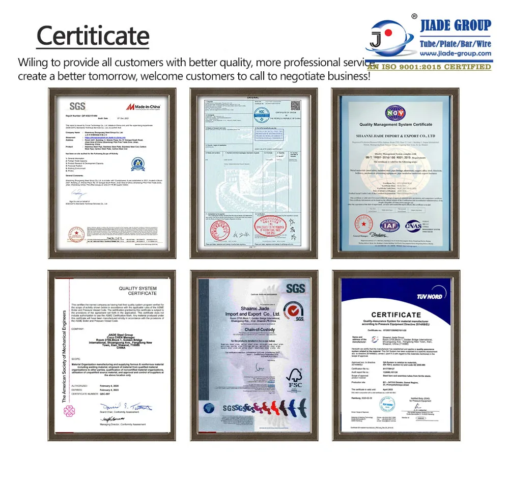 Certification Documents