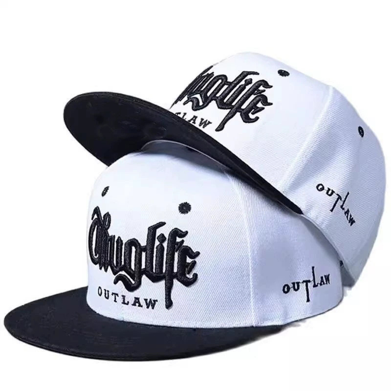 Custom High Quality Embroidery Snapback Cap Leisure Fashion New Hip Hop Flat Brim Hat