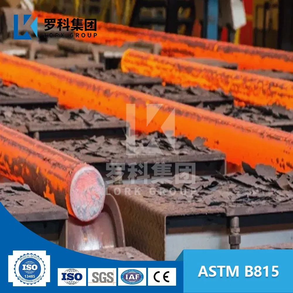 Lork Custom ASTM B815 Cobalt-Chromium-Nickel-Molybdenum-Tungsten Alloy (UNS R31233) Rod for Medical Material Ultimet 720 Alloy Bar