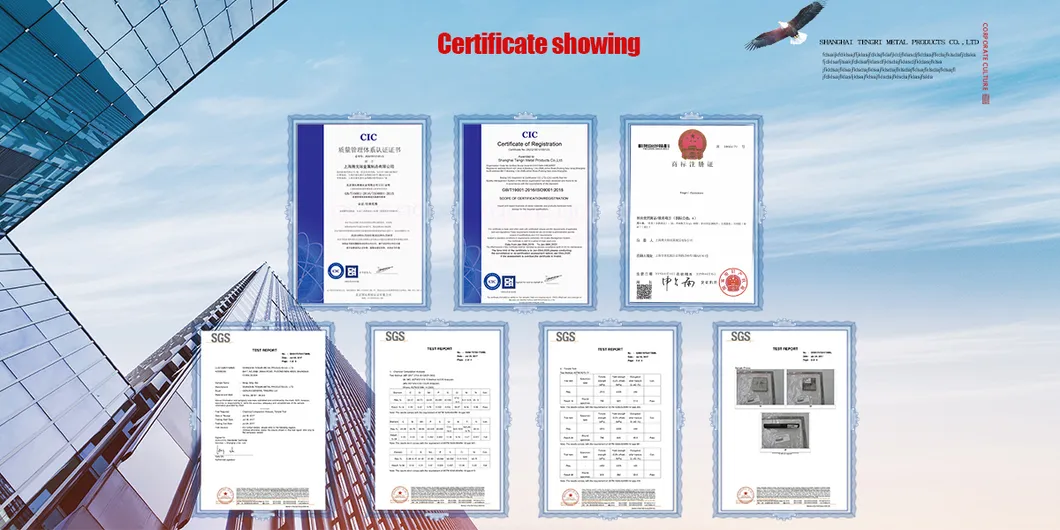 Certifications