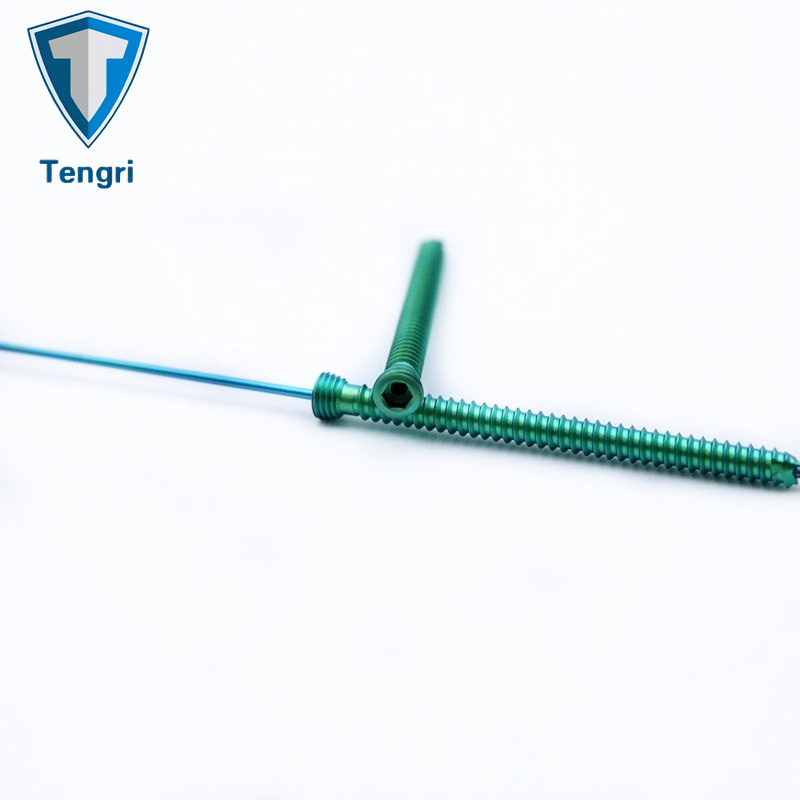 Stainless Steel Headless Cannulated Screws Orthopedic Implants Titanium Orthopedic Screw