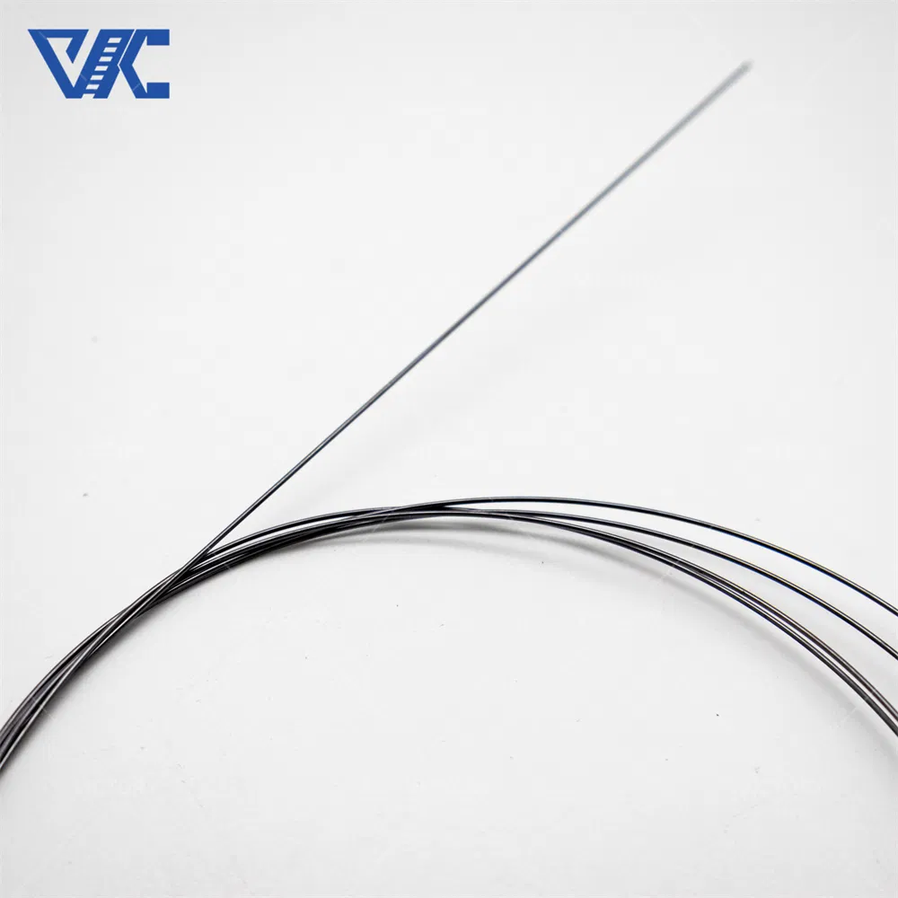 Superelastic Ni-Ti Nickel Titanium Wire Shape Memory Alloy Nitinol Flat Wire Medical Price