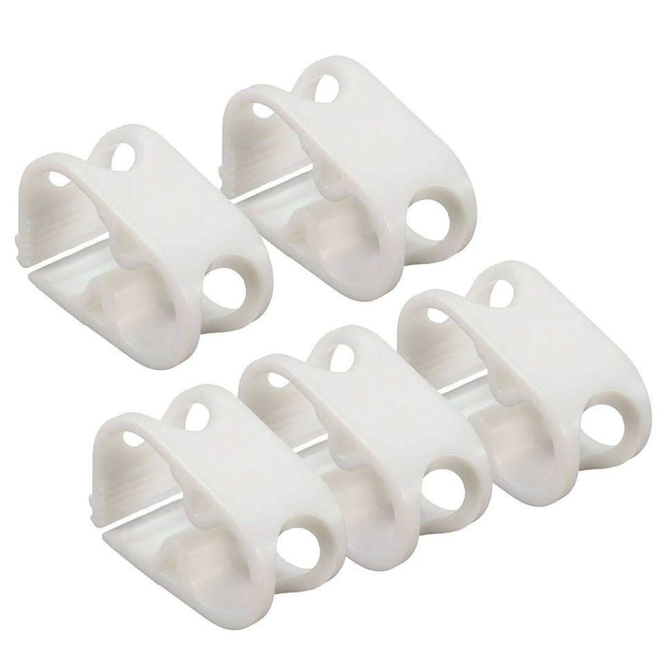 Adjustable 2mm-24mm Plastic Robert Clamp Medical Infusion Set Accessories PP and ABS Liquid Siphon Shut off Robert Clamp Clips