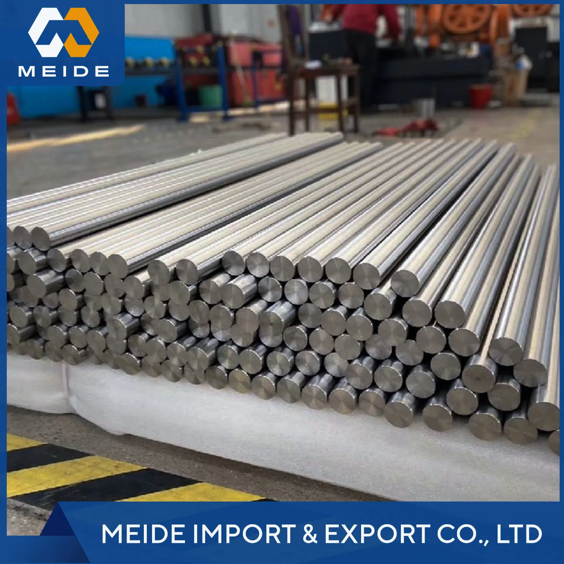 Forged Pure Titanium Bar Gr2 Ta2 Tc4 Gr5 Fishing Rod of Using Polishing ASTM B348 Straight 6mm Titanium Rod