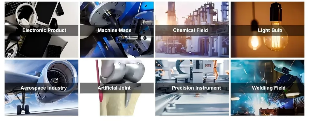 Titanium Application Chart