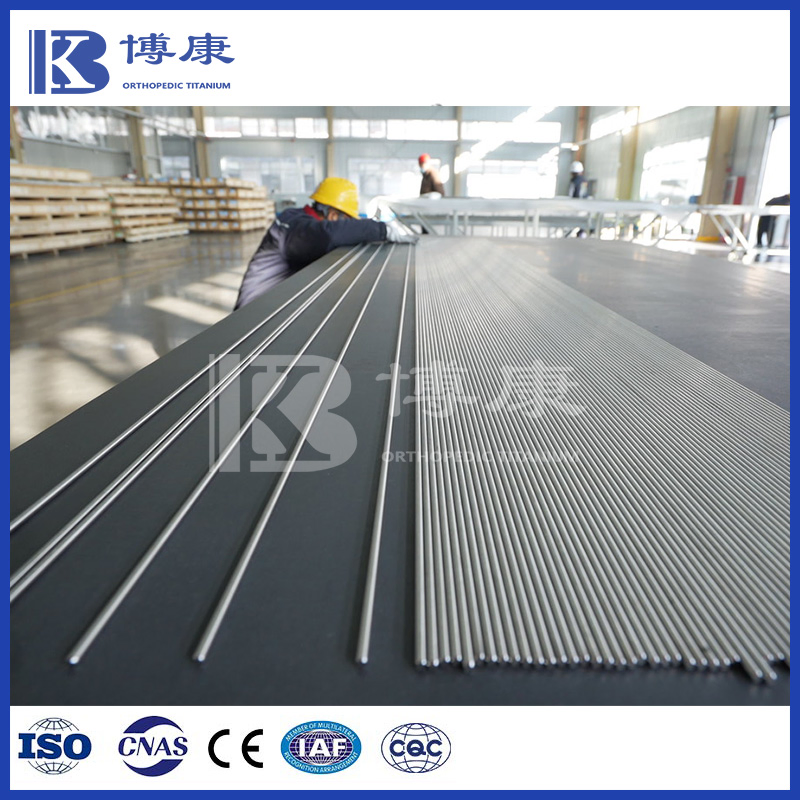 Medical Titanium Rod 17.2 18.0mm Surgical Grade Titanium for Orthopedic Implants