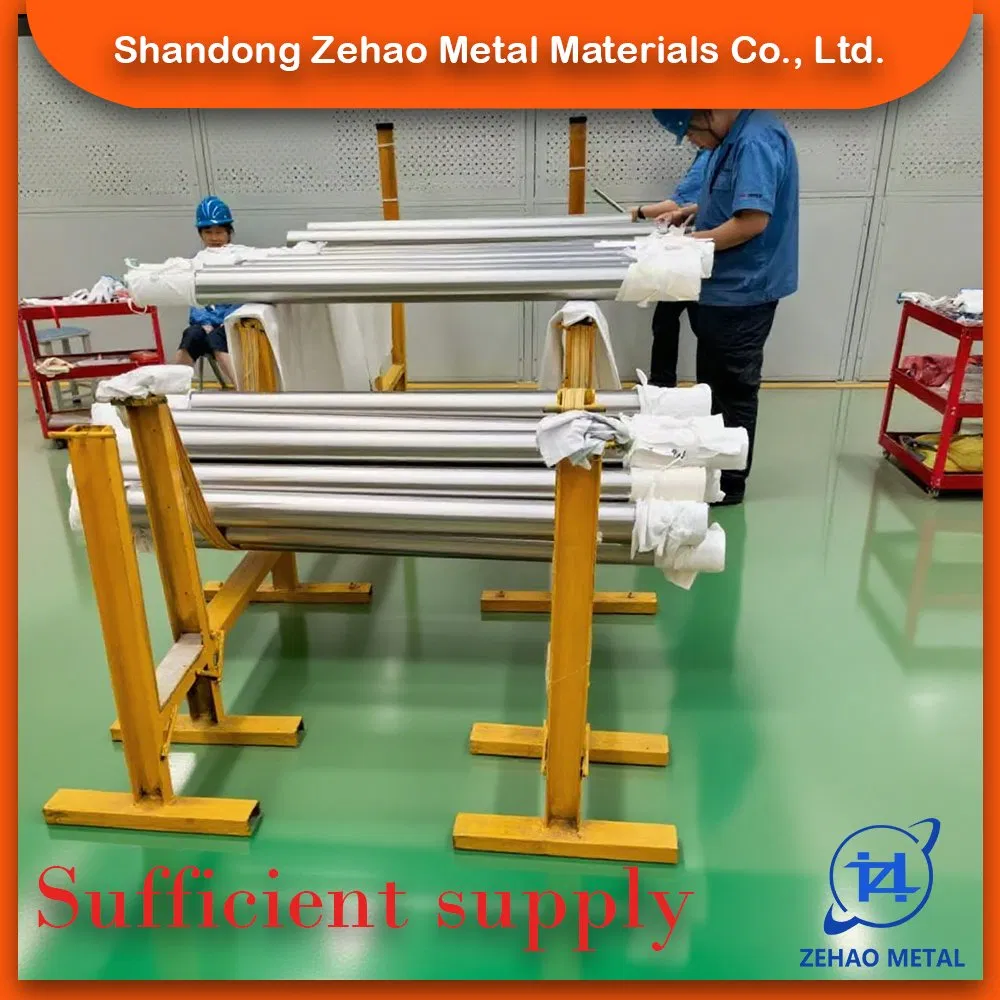 Zirconium Tube Pipe ASTM B523 R60702 R60704 for Chemical and Medical Use