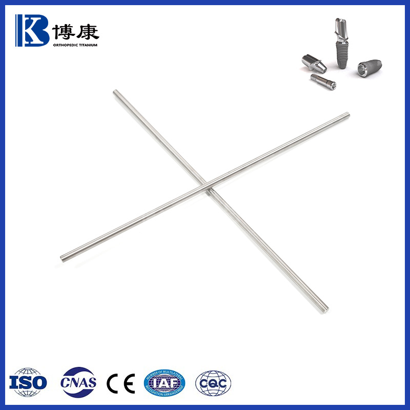 Medical Titanium Zirconium Alloy Ti-15zr Bar Rod for Dental Implant