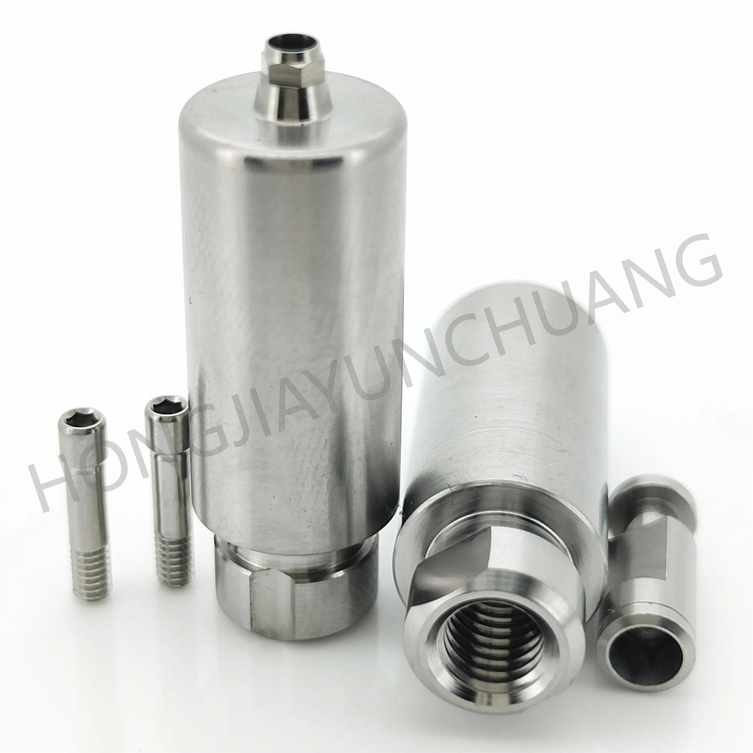 Premilled Titanium Abutment for Dental Implants - Compatible with Dentium