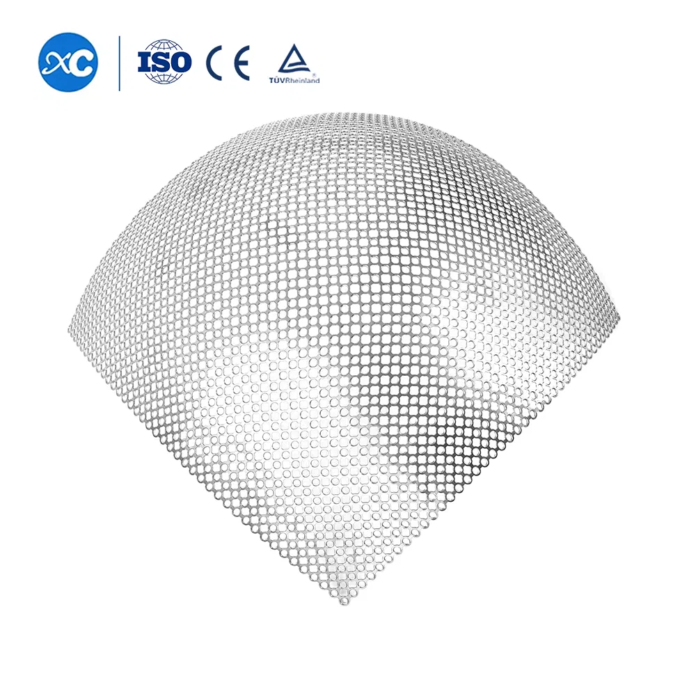 CE &amp; Cfda Certificate Anatomical 2D Round Hole Metal Titanium Maxillofacial Cranial Mesh for Skull Surgery