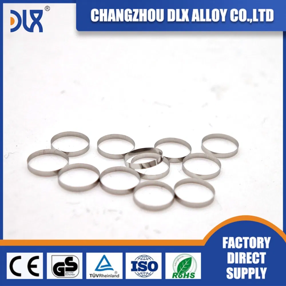Medical Grade PT-IR Alloy Ring Biocompatible Implant Component (ISO 13485 Certified)