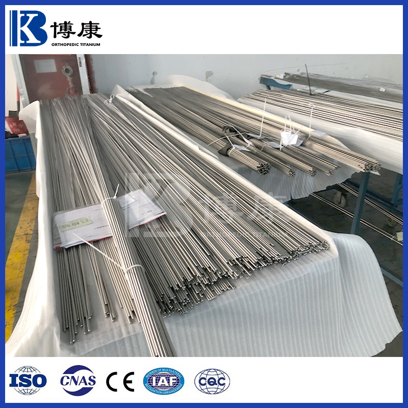 Surgical Implants Titanium Products Medical Grade Round Titanium Alloy Bars