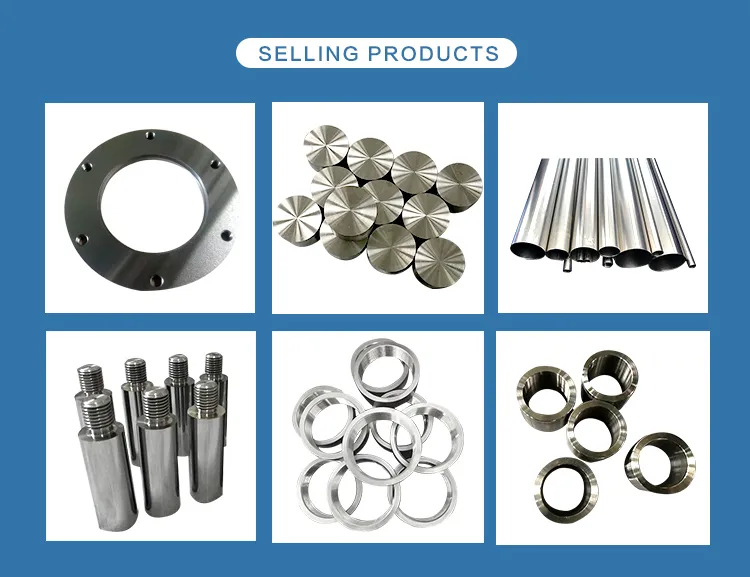 Titanium Product Display